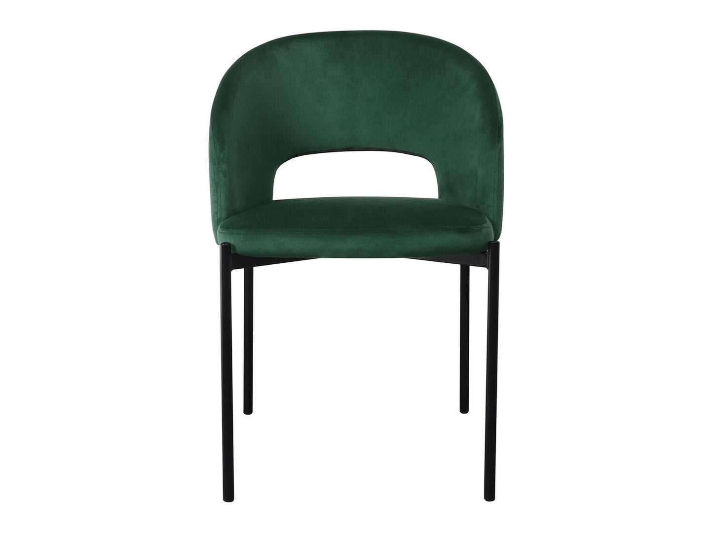 Kėdė K455 V-CH-K/455-KR-C.ZIELONY (Tamsi žalia + Juoda)