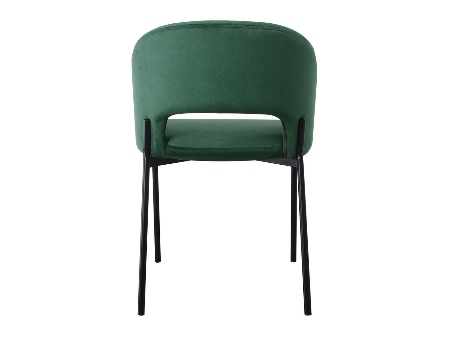 Kėdė K455 V-CH-K/455-KR-C.ZIELONY (Tamsi žalia + Juoda)