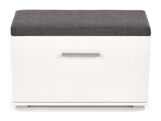 Batų dėžė LIMA ST2, Spalva: Balta + Blizgi balta + Pilka