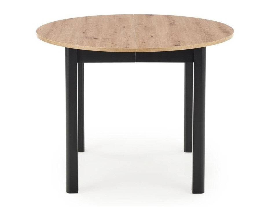 Stalas RINGO, Spalva: Artisan ąžuolas + Juoda