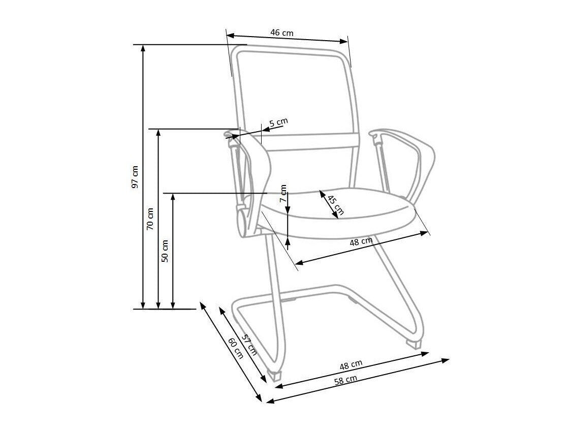 Biuro kėdė Vire Skid Q-030