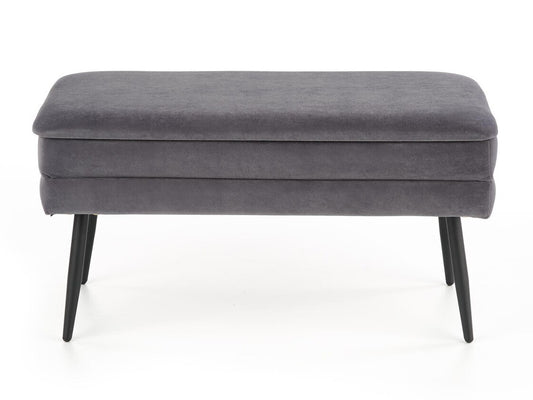 Minkštasuolis VELVA Spalva: Pilka + Juoda