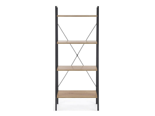 Lentyna NARVIK REG2, Spalva: Sonomos ąžuolas + Juoda