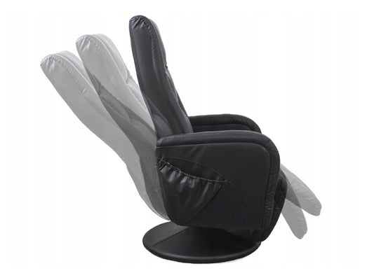 Fotelis reglaineris PULSAR, Spalva: Juoda