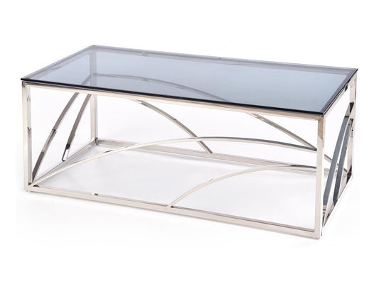 Žurnalinis staliukas UNIVERSE, Spalva: Sidabrinė