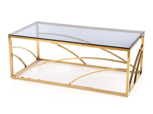 Žurnalinis staliukas UNIVERSE, Spalva: Auksinė