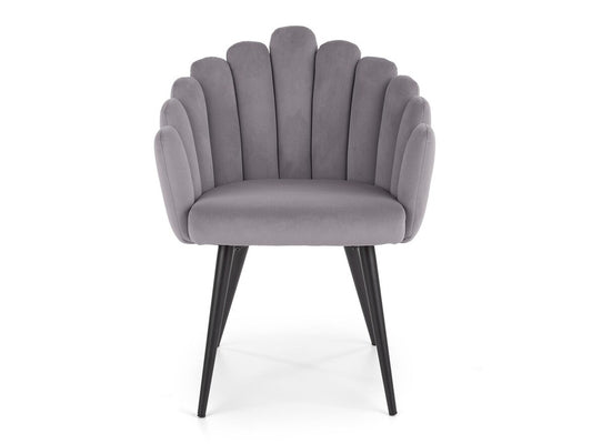 Kėdė K410, Spalva: Pilka + Juoda