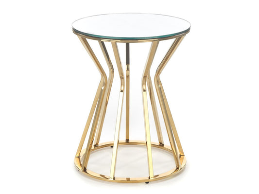 Žurnalinis staliukas AFINA S, žurnalinis staliukas, veidrodis / auksas V-CH-AFINA_S-LAW