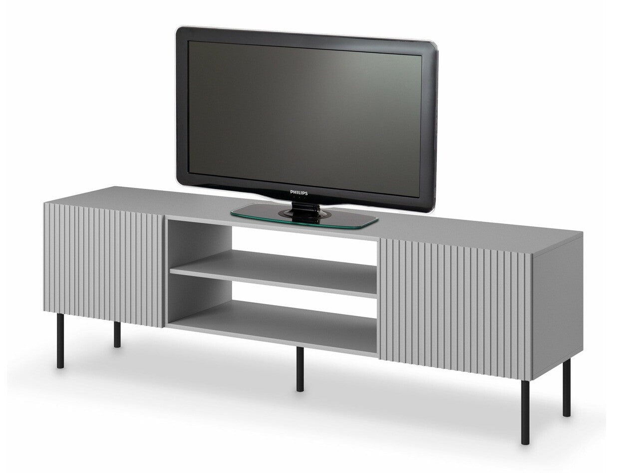 TV staliukas ASENSIO RTV-1 TV staliukas, šviesi pilka / juoda V-PL-ASENSIO-RTV-1