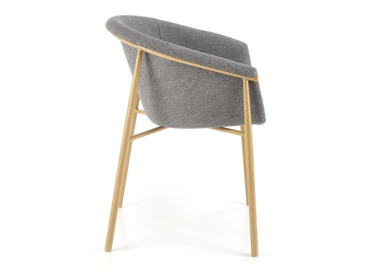 Kėdė K489 kėdė, smėlio V-CH-K/489-KR-POPIELATY (Pilka)