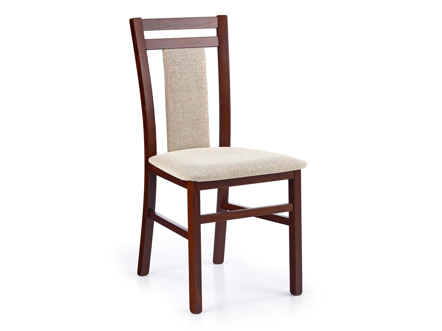 Kėdė HUBERT 8, Spalva: Graikinis riešutas + Beige
