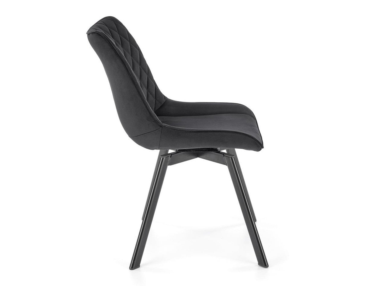 Kėdė K520 V-CH-K/520-KR-CZARNY Spalva: Juoda