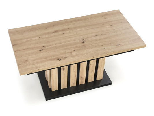 Žurnalinis staliukas BARETTI žurnalinis staliukas, artisan ąžuolas / juoda V-PL-BARETTI-LAW