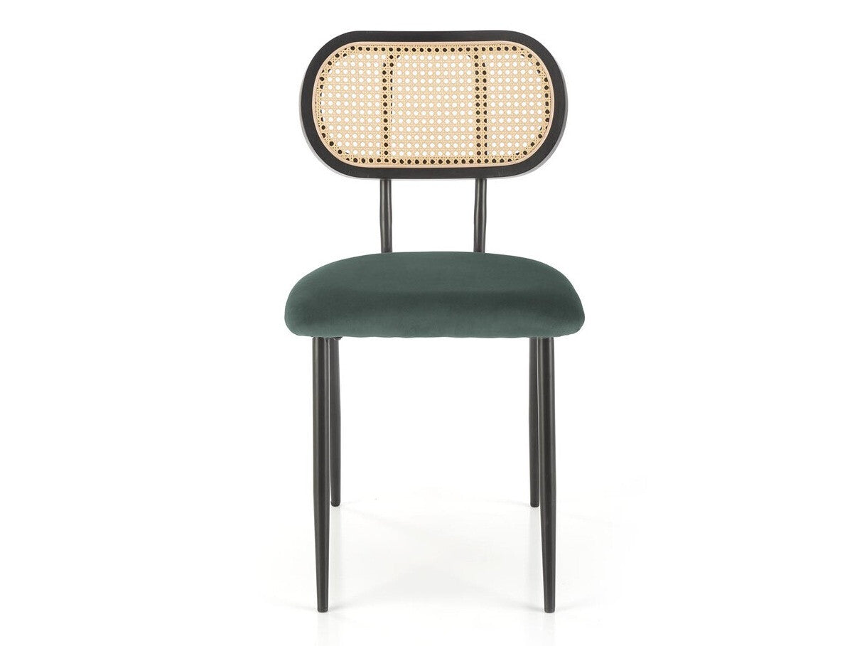 Kėdė K503 kėdė, tamsi žalia V-CH-K/503-KR-C.ZIELONY (Ruda + Žalia)