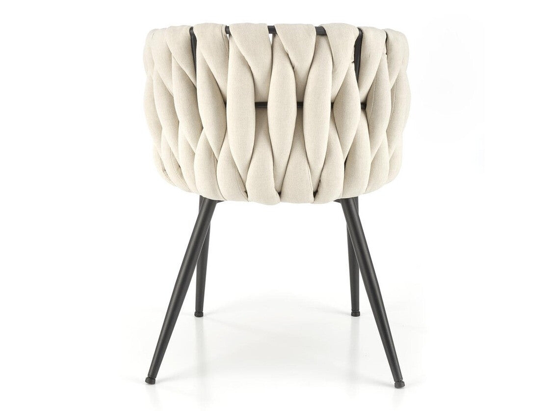 Kėdė K516 kėdė, šviesi smėlio V-CH-K/516-KR-J.BEŻOWY Spalva: Beige + Juoda