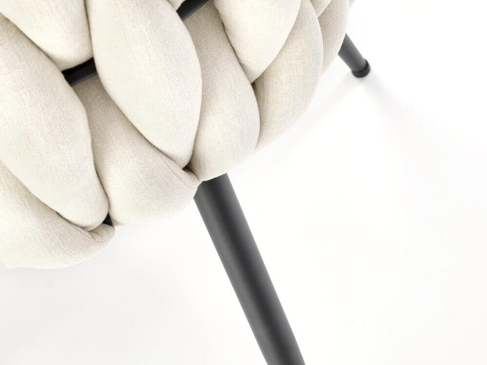 Kėdė K516 kėdė, šviesi smėlio V-CH-K/516-KR-J.BEŻOWY Spalva: Beige + Juoda
