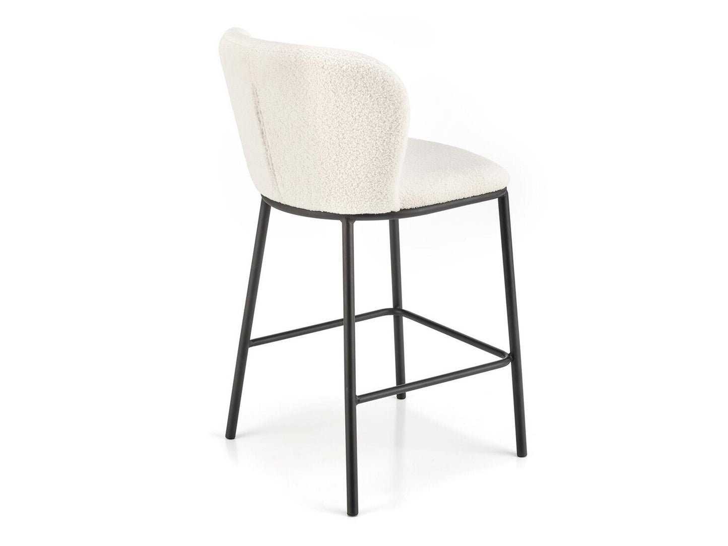 Pusbario kėdė H119 baro kėdė, kreminėy V-CH-H/119