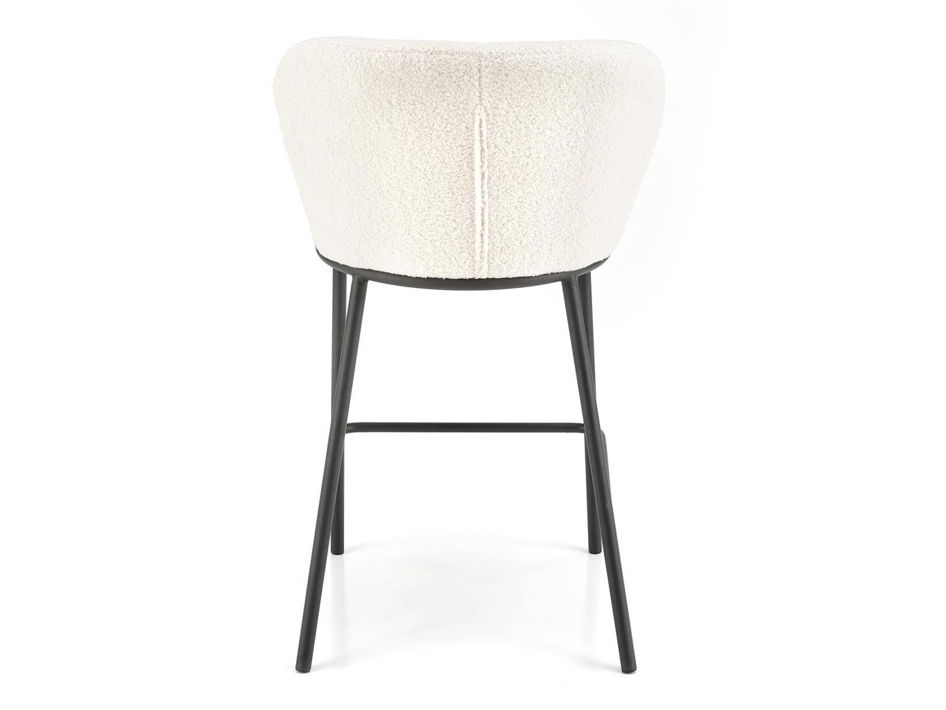 Pusbario kėdė H119 baro kėdė, kreminėy V-CH-H/119