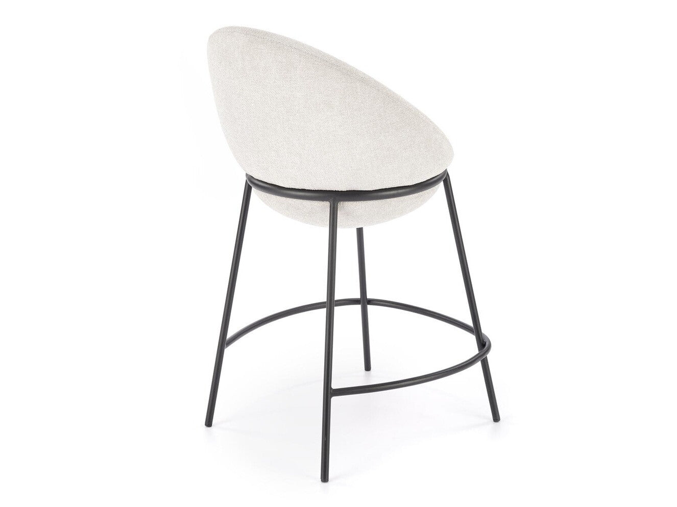 Pusbario kėdė H118 baro kėdė, smėlio V-CH-H/118-BEŻOWY Spalva: Beige