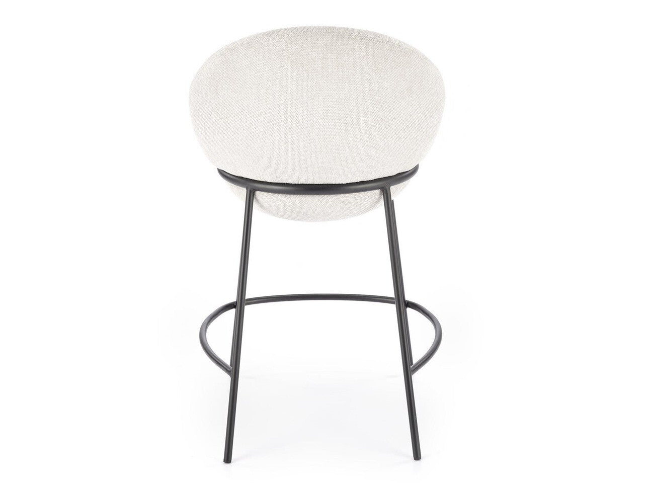 Pusbario kėdė H118 baro kėdė, smėlio V-CH-H/118-BEŻOWY Spalva: Beige