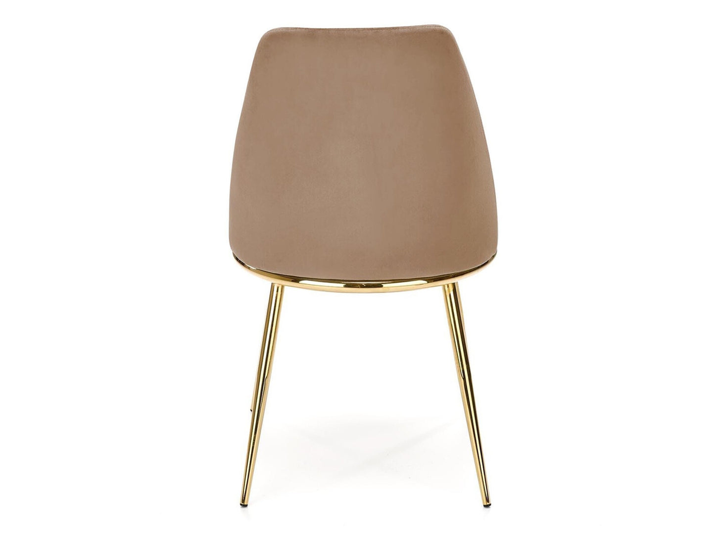 Kėdė K460, Spalva: Beige + Auksinė