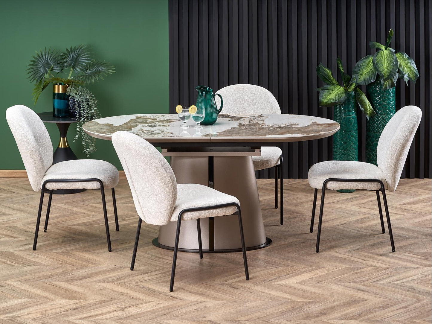Kėdė K507 kėdė, kreminėy V-CH-K/507-KR