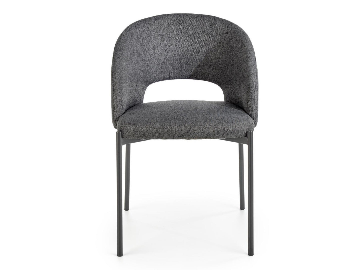 Kėdė K373, Spalva: Pilka + Juoda