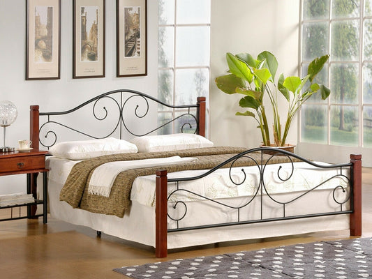 Lova Violetta Panama 160, Spalva: Vyšnia + Juoda