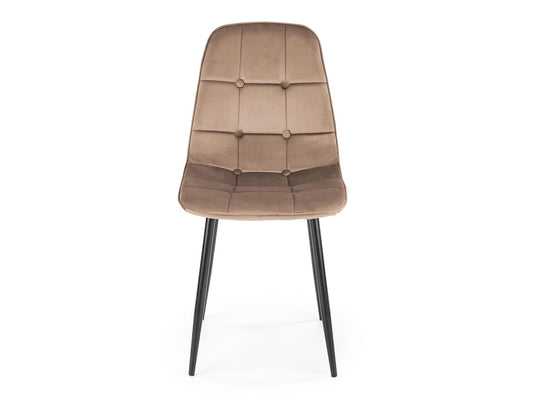 Kėdė K417 V-CH-K/417-KR-BEŻOWY, Spalva: Beige