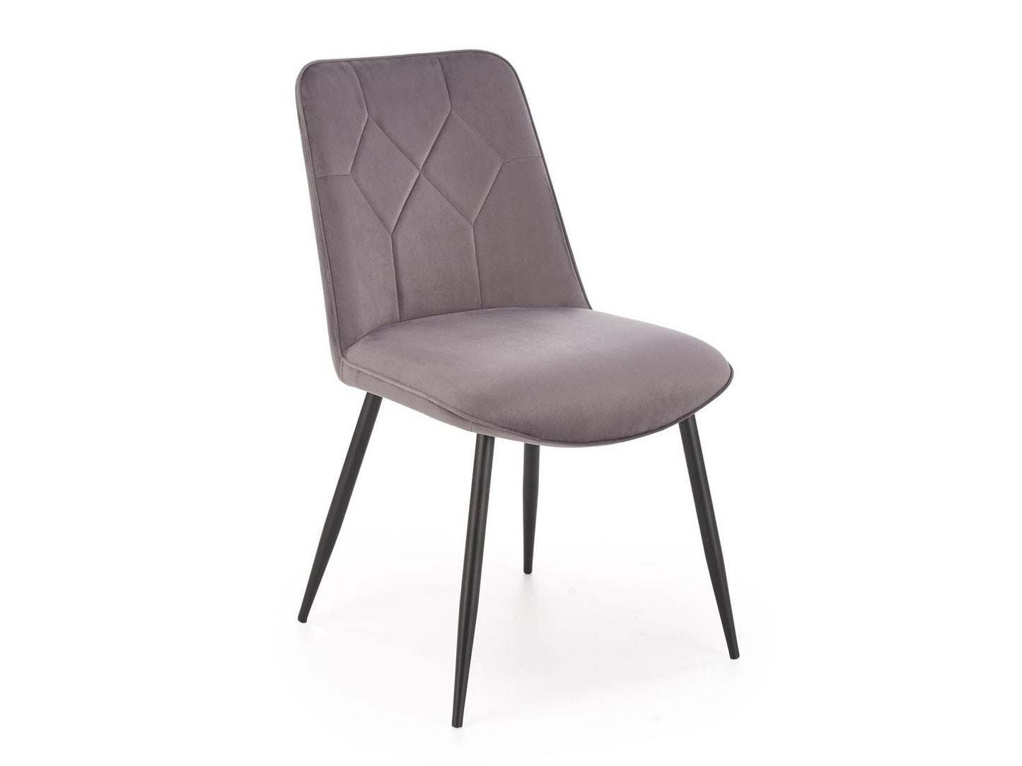 Kėdė K539 V-CH-K/539-KR-POPIELATY, Spalva: Pilka