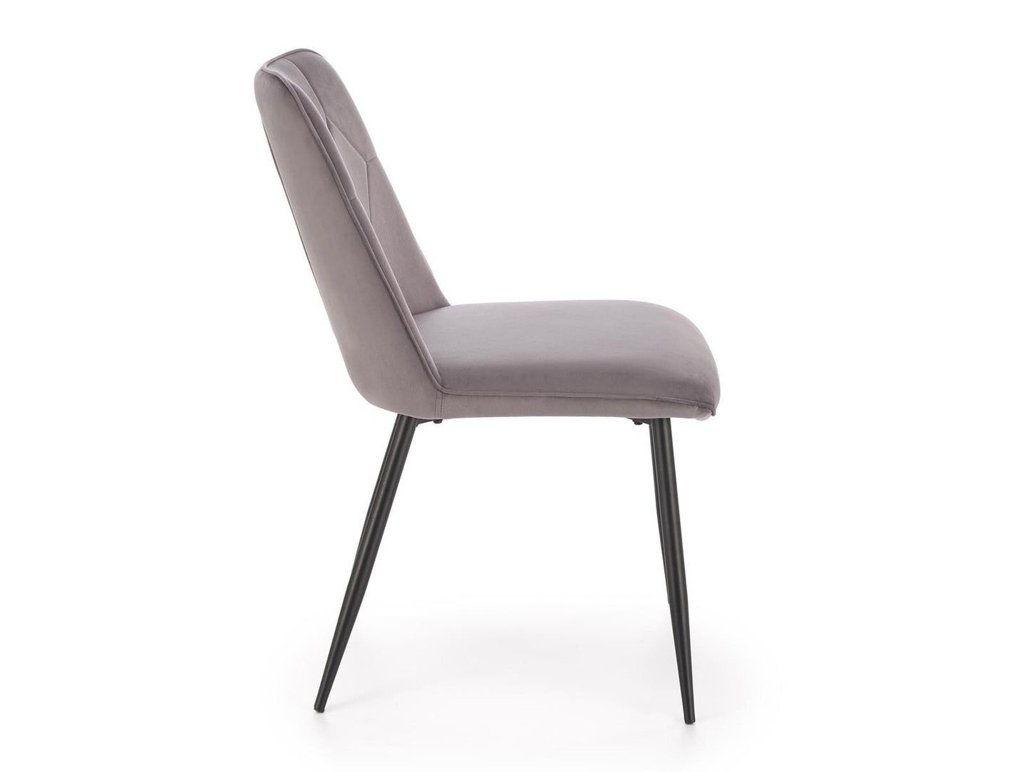 Kėdė K539 V-CH-K/539-KR-POPIELATY, Spalva: Pilka