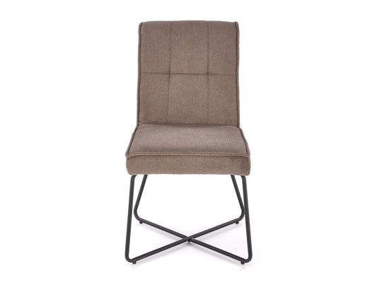 Kėdė K534 V-CH-K/534-KR-POPIELATY, Spalva: Pilka