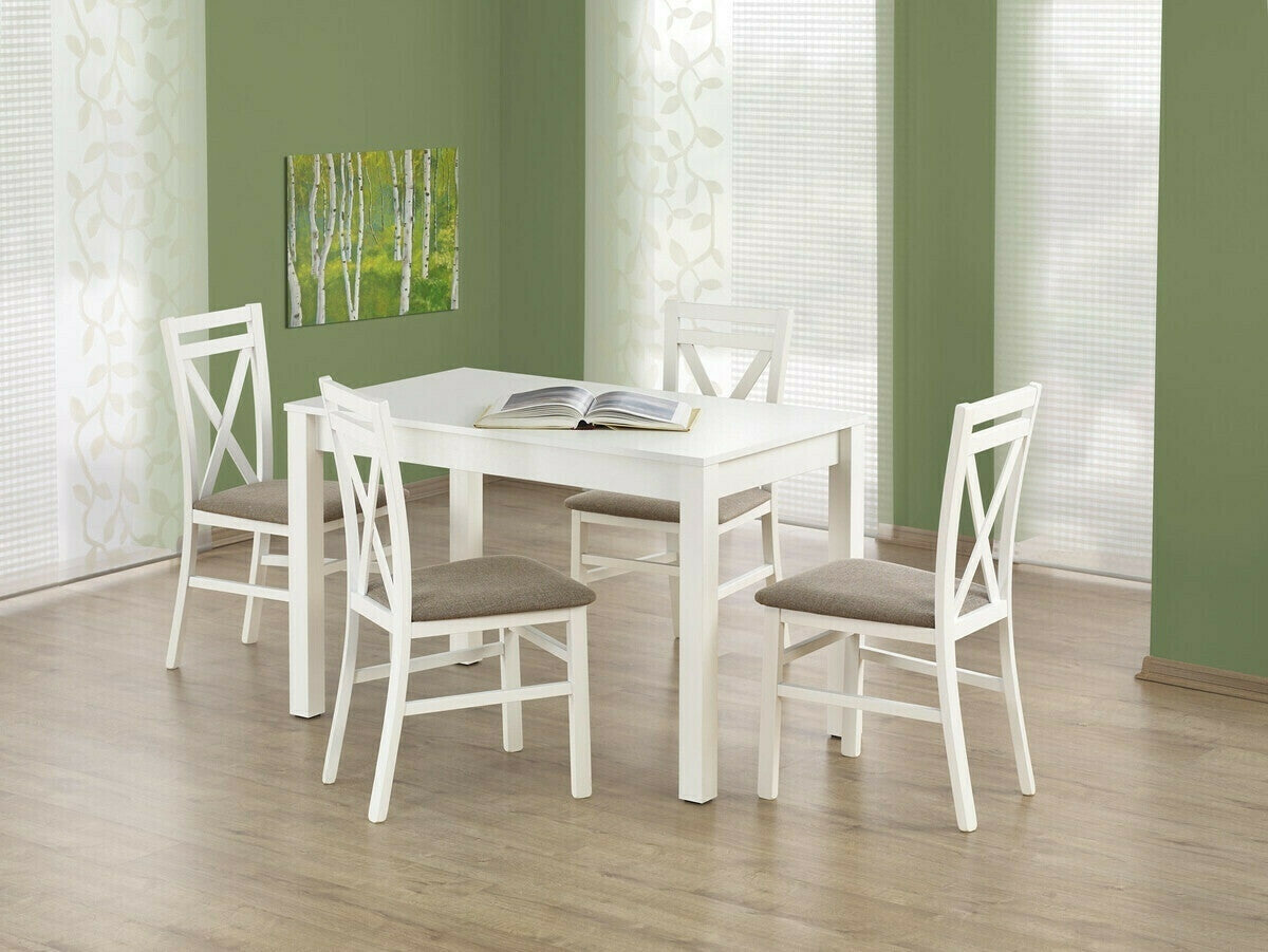 Kėdė Dariusz, Spalva: Balta + Beige