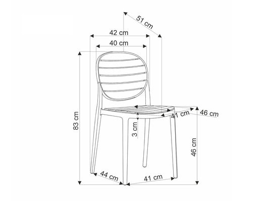 Kėdė K529 V-CH-K/529-KR-CZARNY/NATURALNY, Spalva: Šviesi ruda + Juoda