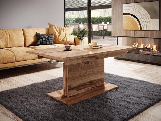 Žurnalinis staliukas transformeris BUSETTI, Spalva: Wotan ąžuolas