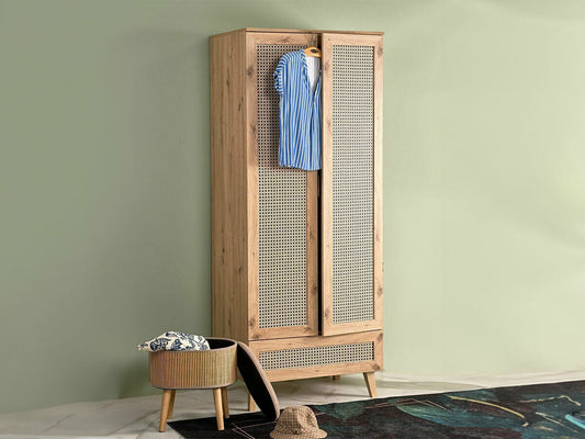 Spinta BORNEO S-1 spinta, artisan ąžuolas / juoda V-PL-BORNEO-S-1