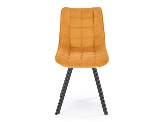 Kėdė K549 kėdė, garstyčių V-CH-K/549-KR-MUSZTARDOWY (Geltona)