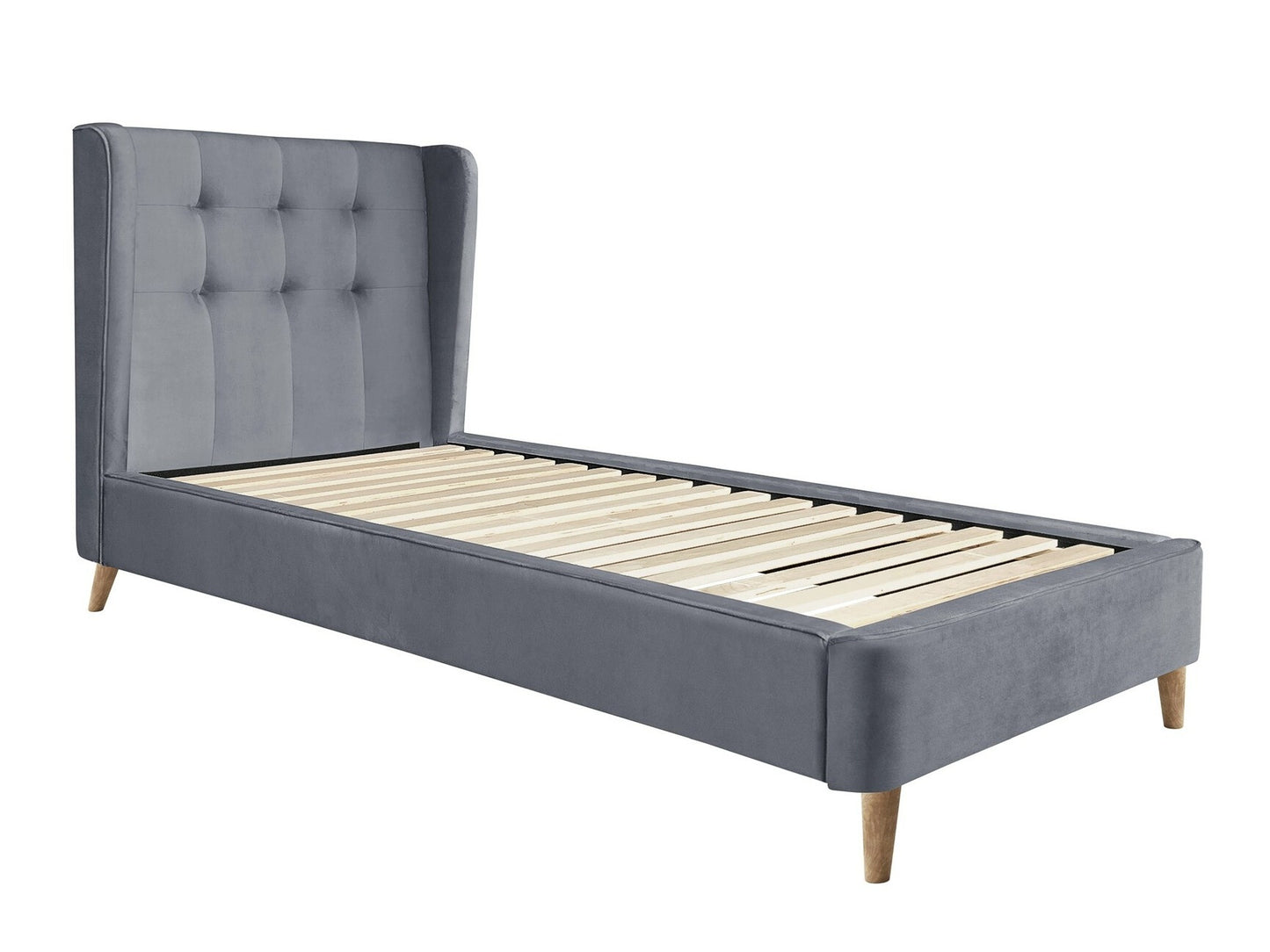 Lova ESTELLA 90 cm lova pilka V-CH-ESTELLA_90-LOZ-POPIELATY (Pilka)