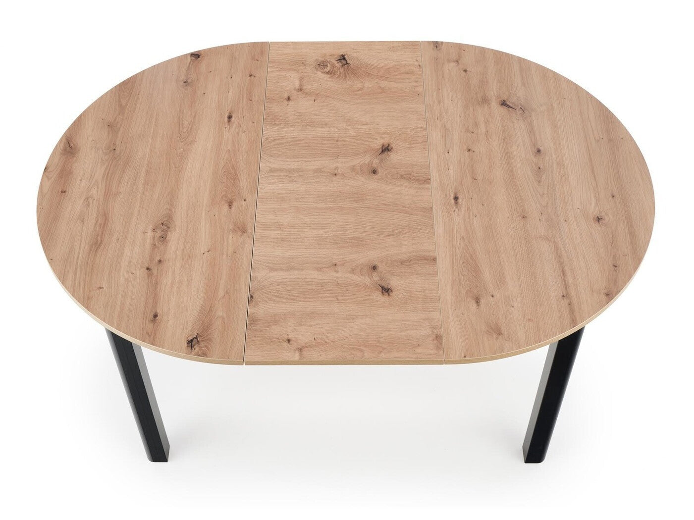 Stalas RINGO, Spalva: Artisan ąžuolas + Juoda