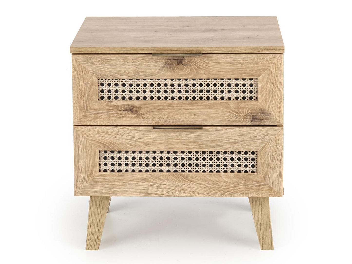 Naktinis staliukas BORNEO SN-1 night stand, artisan ąžuolas / juoda V-PL-BORNEO-SN-1