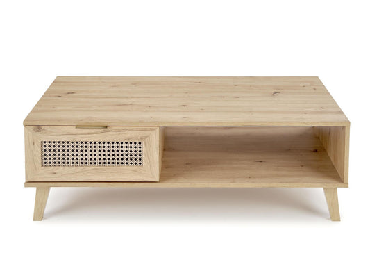 Žurnalinis staliukas BORNEO LAW-1 žurnalinis staliukas, artisan ąžuolas / juoda V-PL-BORNEO-LAW-1