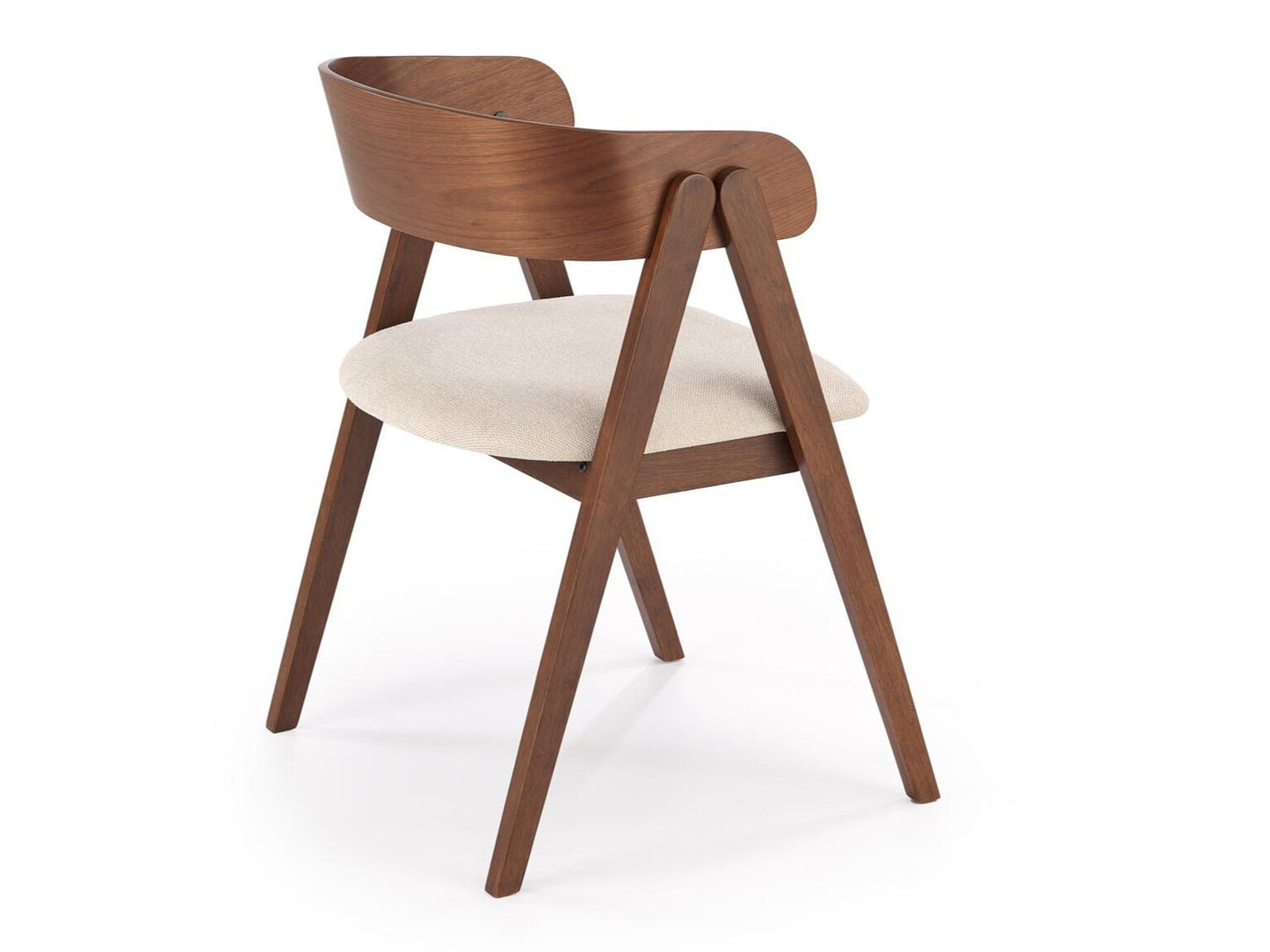 Kėdė K562 kėdė, graikinis riešutas / šviesi smėlinė V-CH-K/562-KR