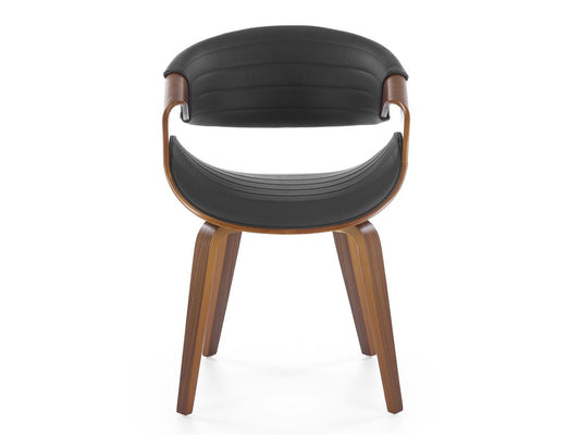 Kėdė K544 kėdė, juoda / graikinis riešutas V-CH-K/544-KR-CZARNY (Juoda + Graikinis riešutas)