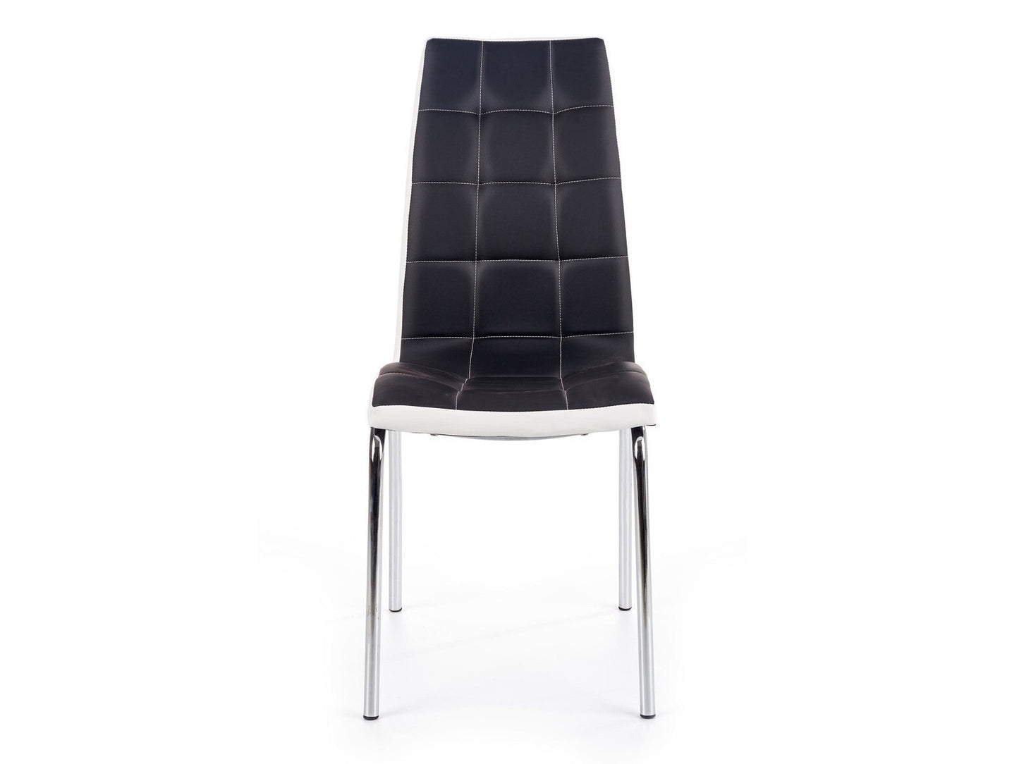 Kėdė K186 kėdė color: juoda/balta V-CH-K/186-KR-CZARNY (Juoda)