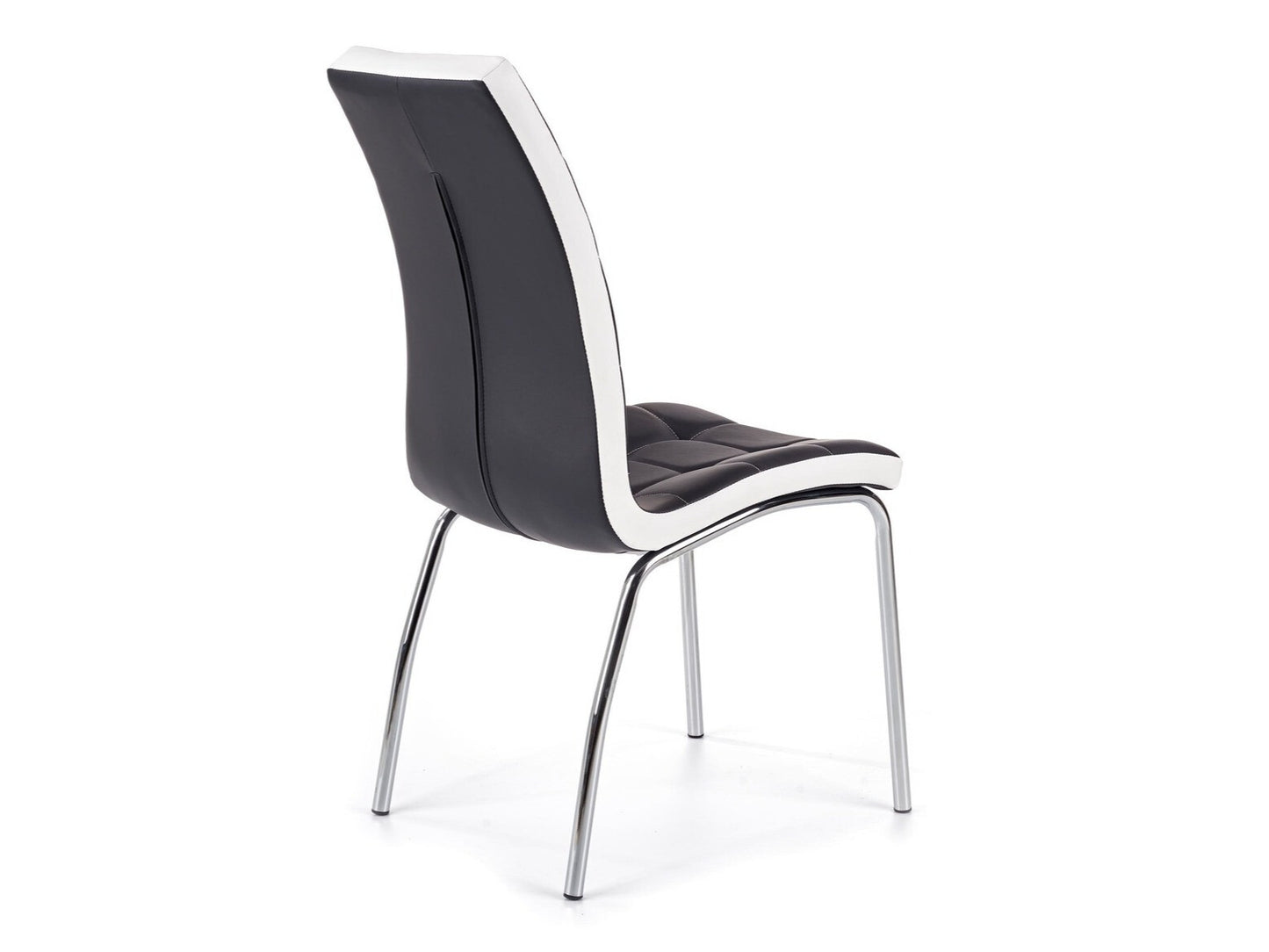 Kėdė K186 kėdė color: juoda/balta V-CH-K/186-KR-CZARNY (Juoda)