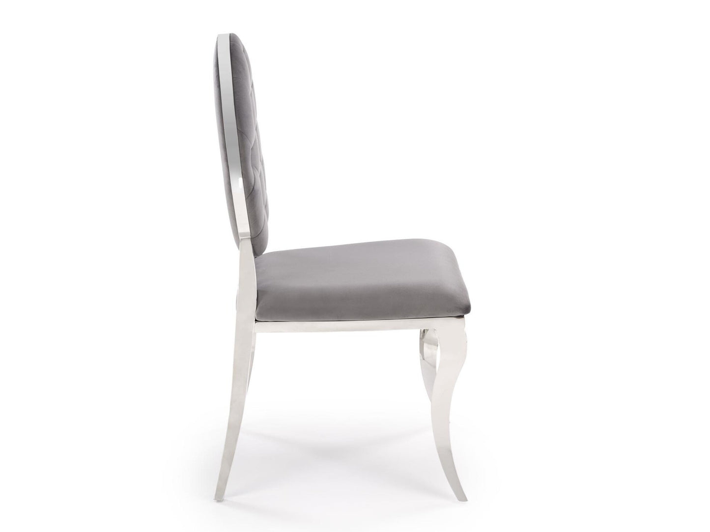 Kėdė K555 kėdė, pilka / sidabrinė V-CH-K/555-KR (Pilka)