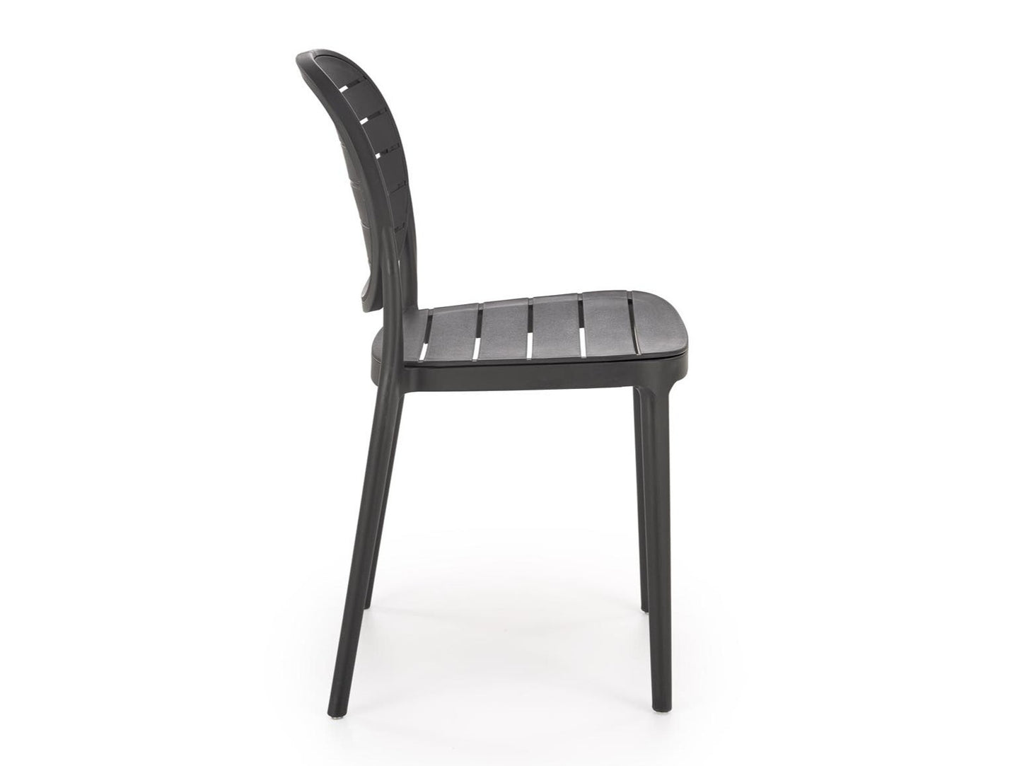 Kėdė K529 V-CH-K/529-KR-CZARNY , Spalva: Juoda