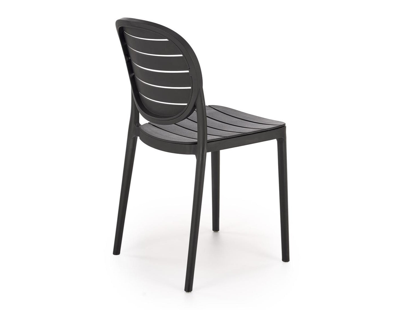 Kėdė K529 V-CH-K/529-KR-CZARNY , Spalva: Juoda