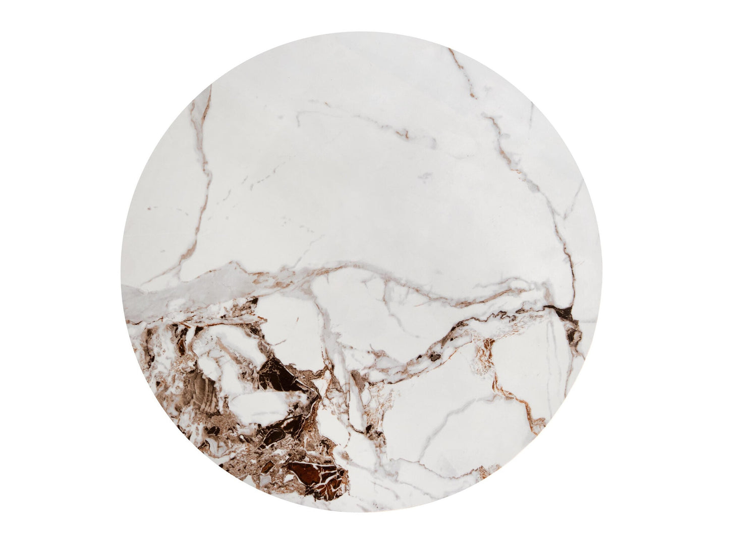 Žurnalinis staliukas GORETTI_S žurnalinis staliukas, baltas marmuras / juoda V-CH-GORETTI_S-LAW