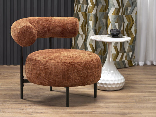 Fotelis HAZARD leisure kėdė, cinnamon V-CH-HAZARD-FOT-CYNAMONOWY (Ruda)